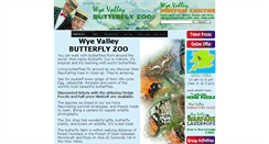 Desktop Screenshot of butterflyzoo.co.uk